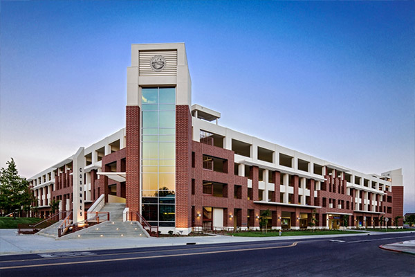 an image of the CRC parking structure