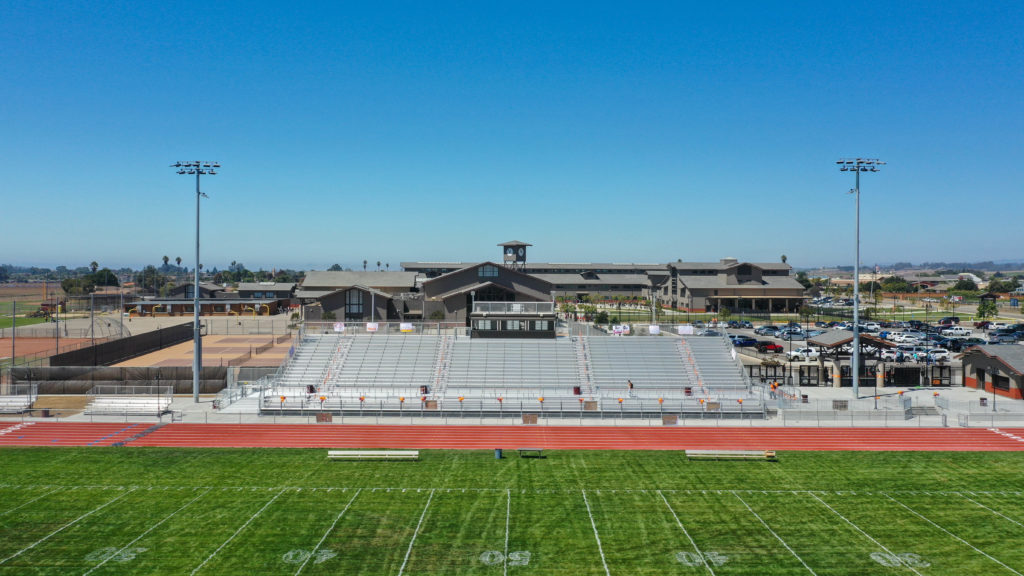 Mortensen Field Grandstands